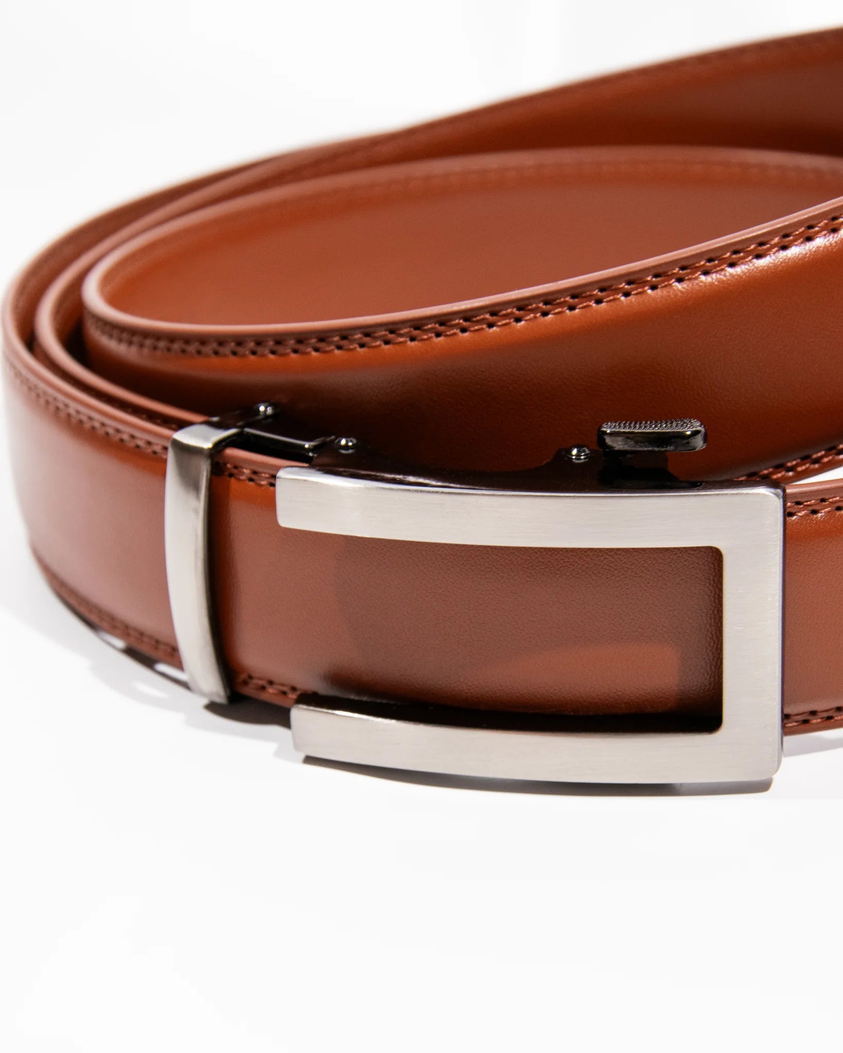 Crawford™ - Holeless Adjustable Leather Belts